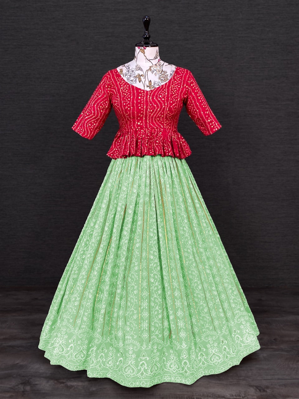 Georgette Two Piece Lehenga Set Anant Tex Exports Private Limited