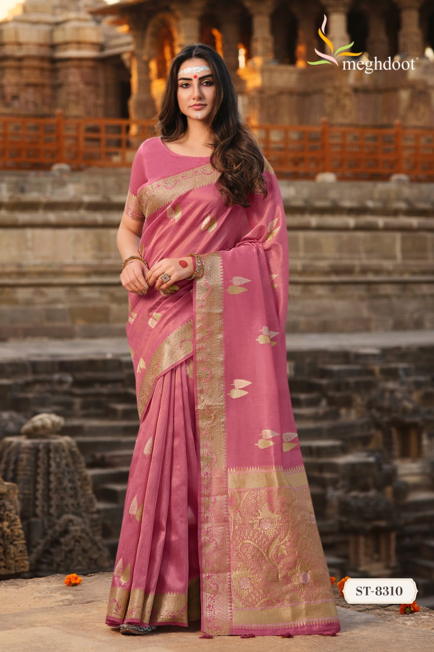 Meghdoot Shuddhi Soft Tissue Silk Saree Anant Tex Exports Private Limited