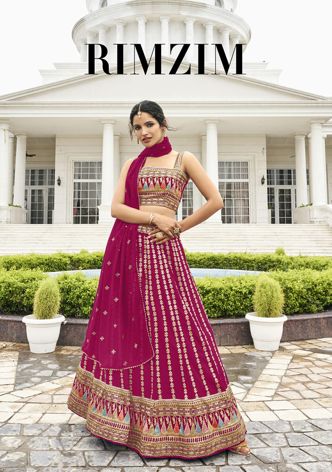 Shreematee Rimzim Designer Party Wear Lehenga Choli Anant Tex Exports Private Limited