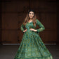 Bandhej Print Gown Anant Tex Exports Private Limited