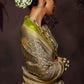 Kimora Radha Soft Brasso With Organza Saree Anant Tex Exports Private Limited