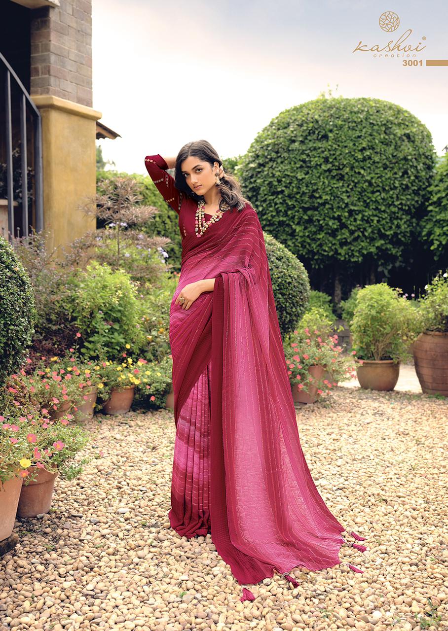 Kashvi Ananya Georgette Saree Anant Tex Exports Private Limited