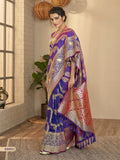 RajPath Maharani Soft silk with Leheriya Zari Weaving Saree Anant Tex Exports Private Limited