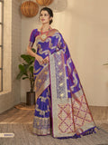 RajPath Maharani Soft silk with Leheriya Zari Weaving Saree Anant Tex Exports Private Limited