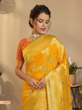 RajPath Maharani Soft silk with Leheriya Zari Weaving Saree Anant Tex Exports Private Limited