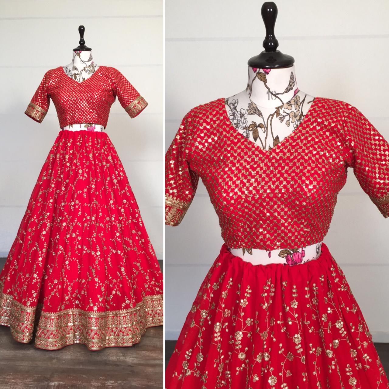 Georgette Lehenga Choli Anant Tex Exports Private Limited