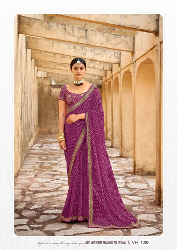 Stavan Vihana Georgette Saree Anant Tex Exports Private Limited