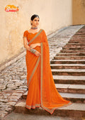 Stavan Vihana Georgette Saree Anant Tex Exports Private Limited