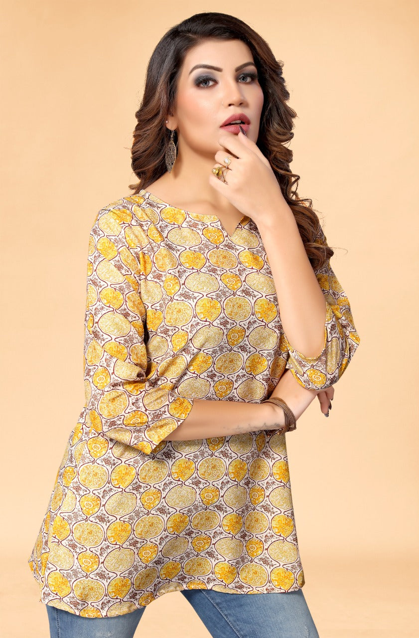 RISHITA RAYON FESTIVE SHORT TOP COLLECTION Anant Tex Exports Private Limited