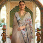 Rewa Culture Pure Silk with Floral Cultural Print Saree Anant Tex Exports Private Limited