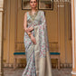 Rewa Culture Pure Silk with Floral Cultural Print Saree Anant Tex Exports Private Limited