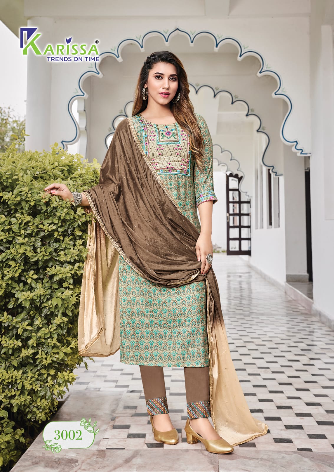 KARISSA SIYA VOL 3 PRINT KURTI WITH BOTOM AND DUPATTA Anant Tex Exports Private Limited