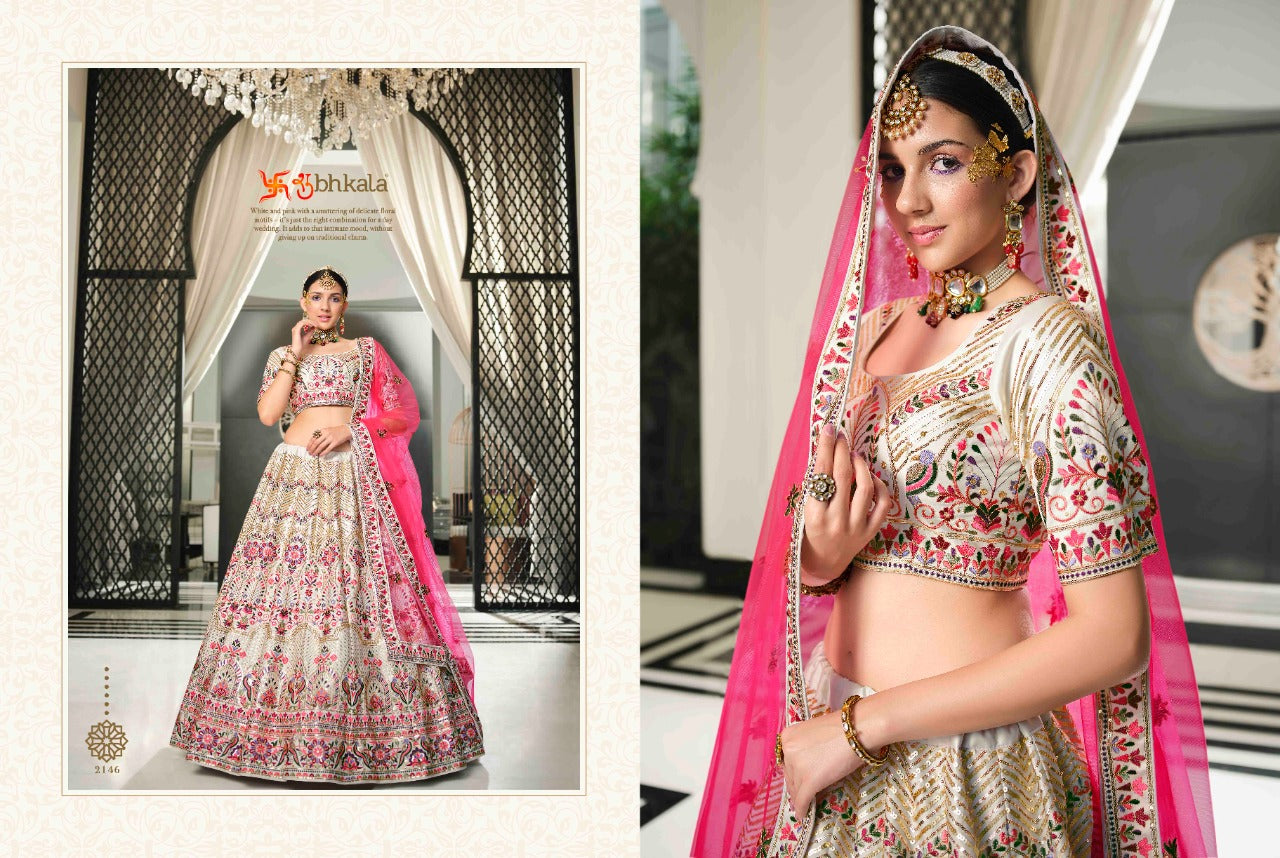 SHUBHKALA GULDASTA VOL 13 SILK LEHENGA CHOLI Anant Tex Exports Private Limited