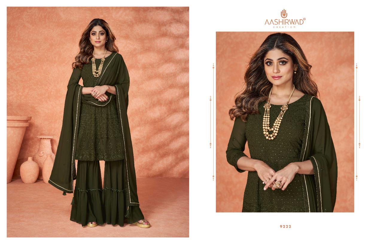 Aashirwad Kashish 9219 Series Designer Salwar Suits Anant Tex Exports Private Limited