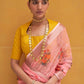 Kimora Saree Pariza Flower Print Party Wear Silk Saree Anant Tex Exports Private Limited