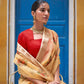 Kimora Saree Pariza Flower Print Party Wear Silk Saree Anant Tex Exports Private Limited
