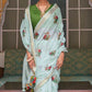 Kimora Saree Pariza Flower Print Party Wear Silk Saree Anant Tex Exports Private Limited