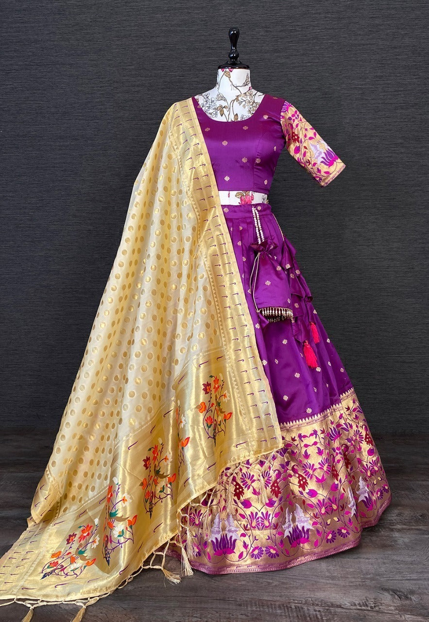 Paithani Traditional Lehenga choli Anant Tex Exports Private Limited