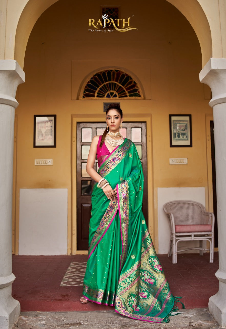 Rajpath Rivaaz Silk Weaving Saree collection Anant Tex Exports Private Limited