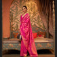 Kaafila silk Nylon Chinon Two Tone Weaving Silk Saree Anant Tex Exports Private Limited