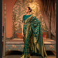 Kaafila silk Nylon Chinon Two Tone Weaving Silk Saree Anant Tex Exports Private Limited