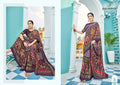 DAKSHKANYA DOLA SILK PATOLA WITH FOIL PRINTED SAREE Anant Tex Exports Private Limited