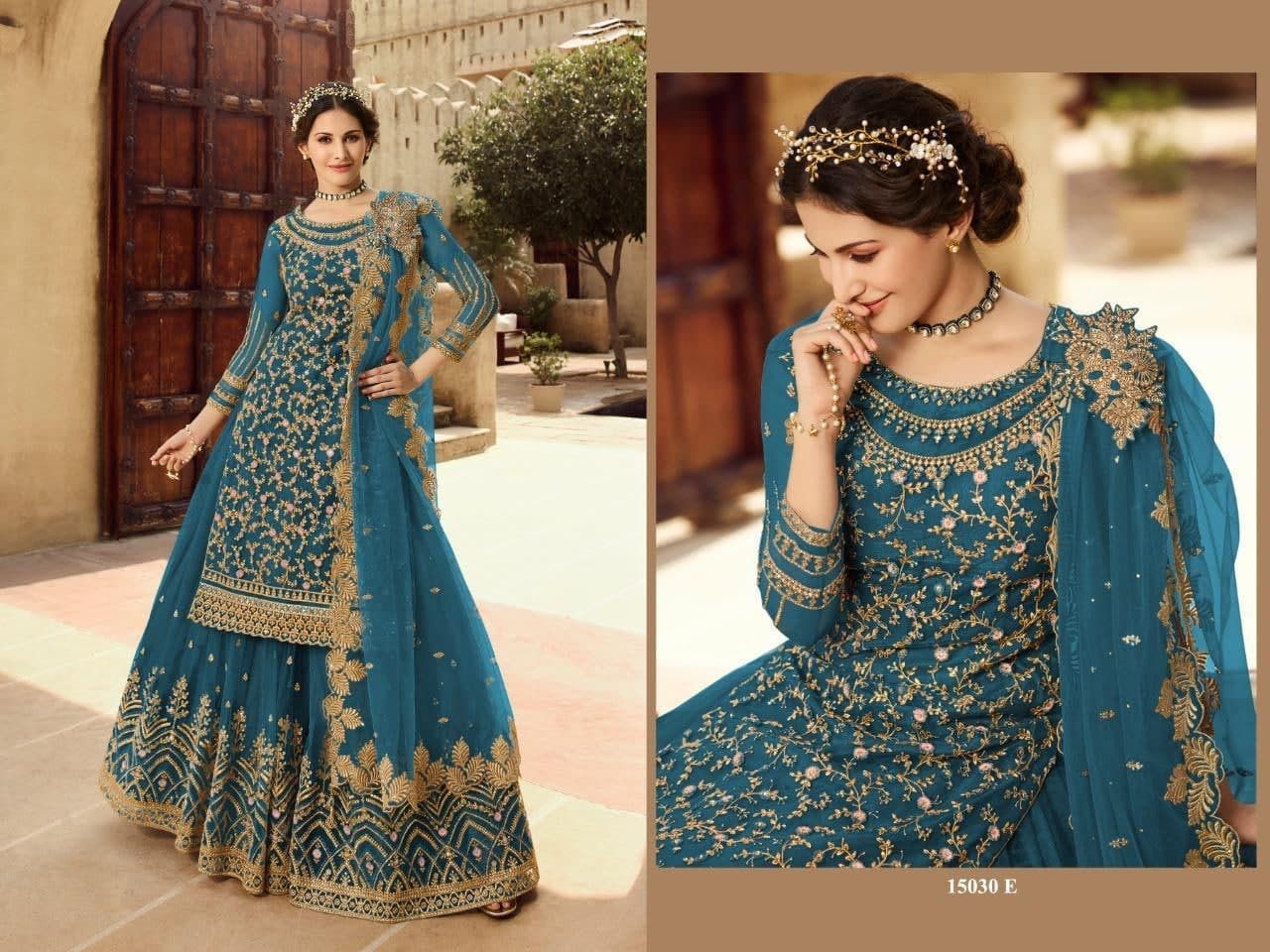 Glossy Simar Amyra Shaivi 15030 Colors Suit Anant Tex Exports Private Limited