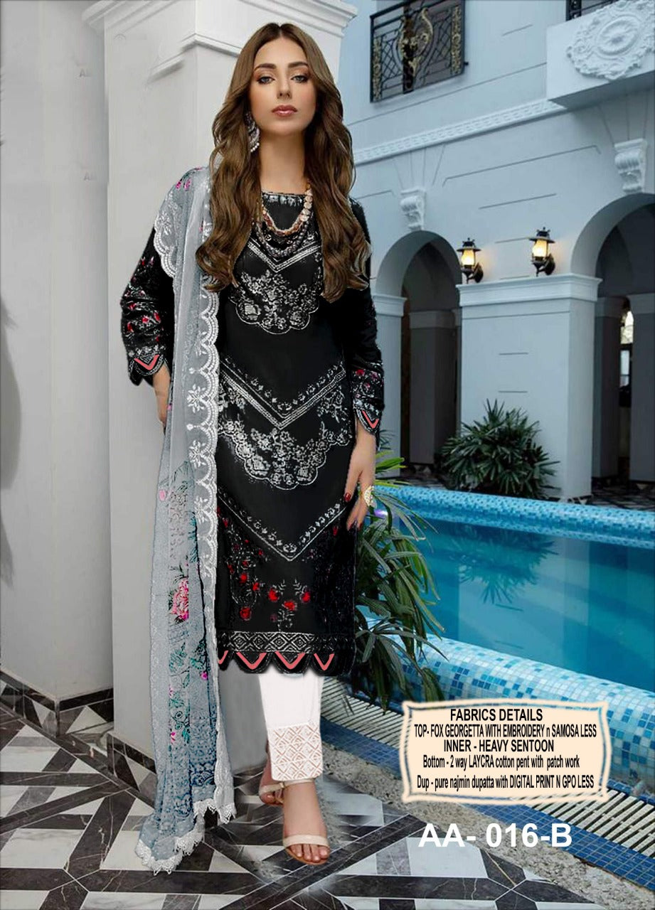 Heavy Georgette With Heavy Embroidery Suit Anant Tex Exports Private Limited