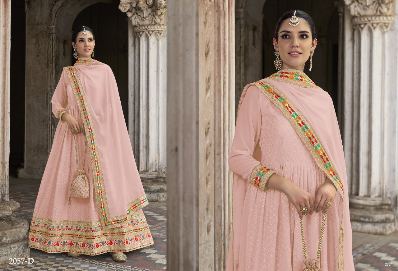 Senhora Chamar Vol 41 Series 2057 georgette Suit Anant Tex Exports Private Limited