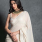 EMBROIDERED ZARI & SEQUINS WORK WITH FOIL PRINT SAREE Anant Tex Exports Private Limited