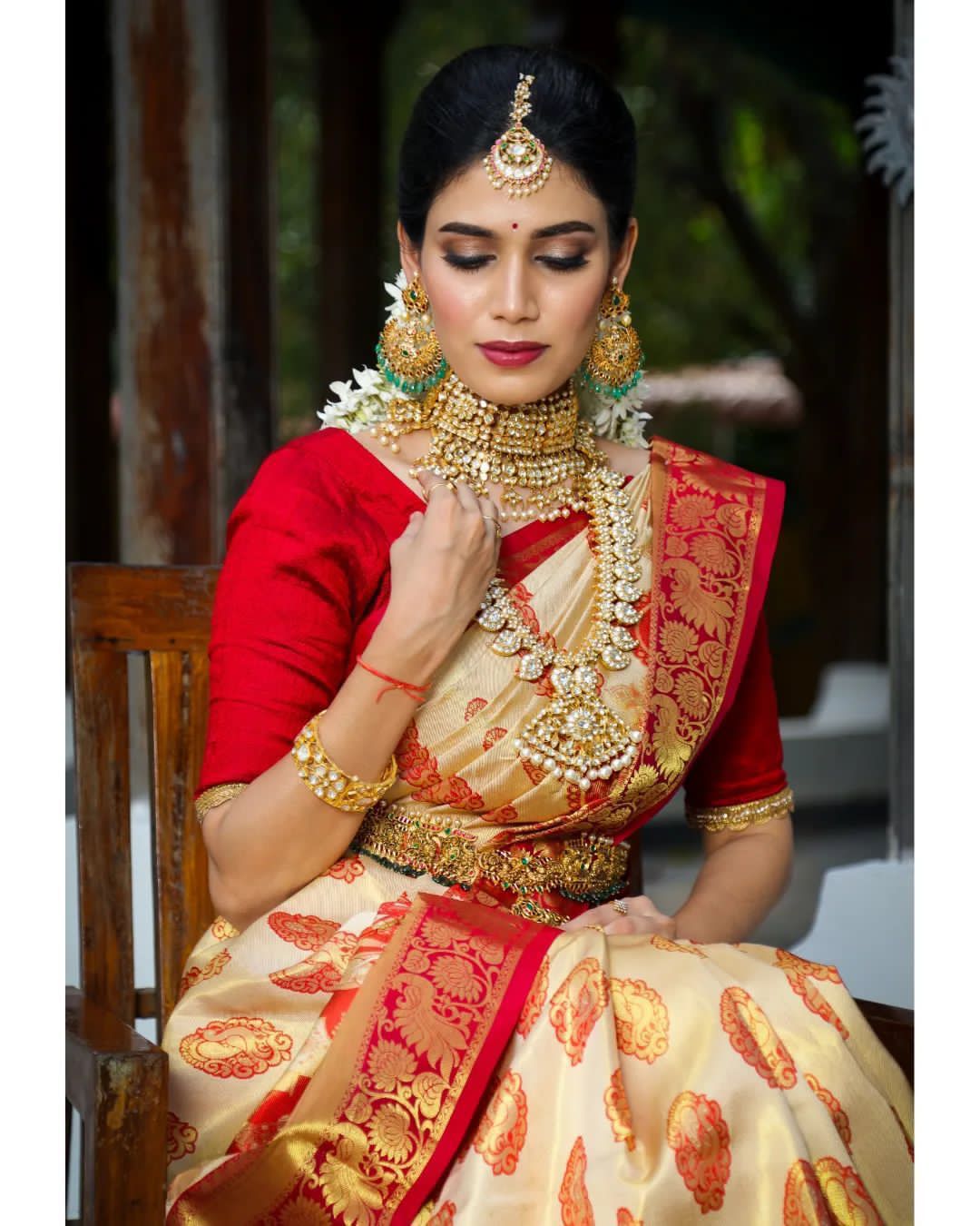 5 South Indian Blouse Designs for a Royal Bridal Look on Your Wedding Day