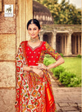 Gaji 8000 Series Smooth Silk With Patola Style Lehenga Anant Tex Exports Private Limited