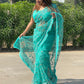 Embroidery Work With Viscose Threads Net Saree Anant Tex Exports Private Limited