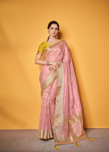 Sumitrasachi Mannat Tissue Traditional Wear Designer Saree Anant Tex Exports Private Limited