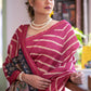 LEHERIYA SAREE WITH KALAMKARI PEACOCK PALLU Anant Tex Exports Private Limited
