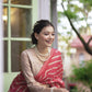 LEHERIYA SAREE WITH KALAMKARI PEACOCK PALLU Anant Tex Exports Private Limited