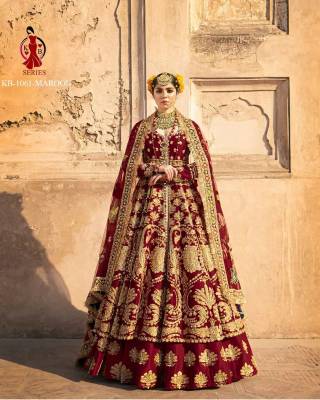 BRIDAL ANARKALI HEAVY DUPATTA BOUTIQUE LEHENGA