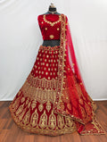 Micro 9000 Velvet Bridal Lehenga Anant Tex Exports Private Limited