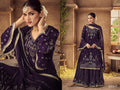 D.NO- 1703 HEAVY FOX GEORGETTE PLAZZO SUIT Anant Tex Exports Private Limited