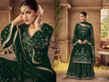 D.NO- 1703 HEAVY FOX GEORGETTE PLAZZO SUIT Anant Tex Exports Private Limited