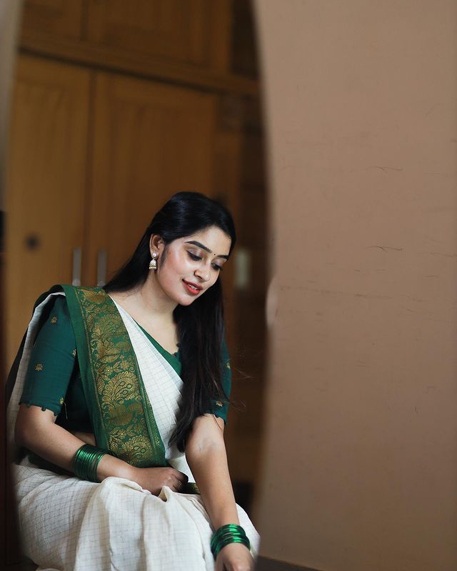 The elegant ethnic outfits all that you need this Pongal! - Samyakk: Sarees  | Sherwani | Salwar Suits | Kurti | Lehenga | Gowns | Mens Wear
