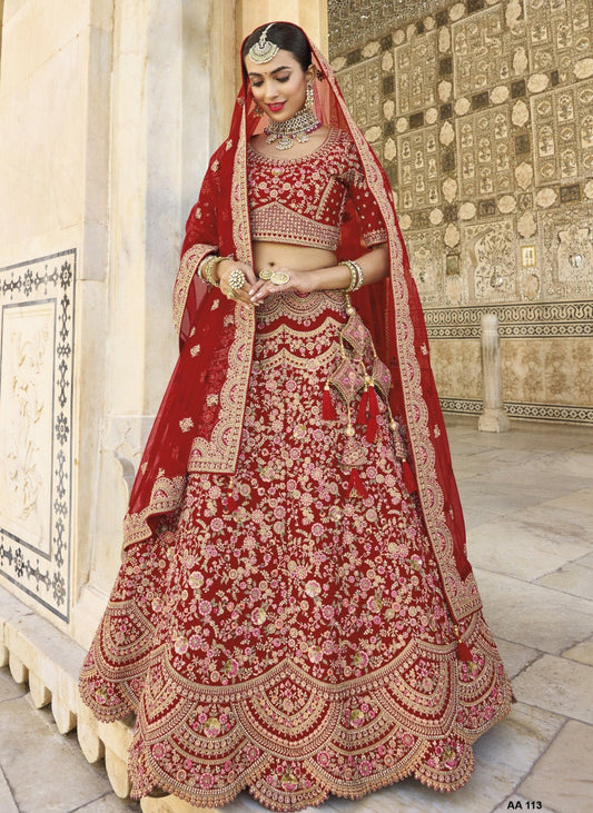 Royal 27 Wedding Wear Wholesale Bridal Lehenga Choli Collection Dno 10 –  Anant Tex Exports Private Limited