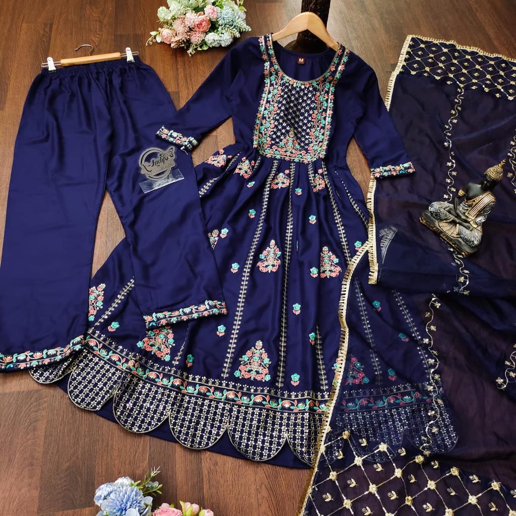 Festival Special Embroidery Rayon Suit Anant Tex Exports Private Limited