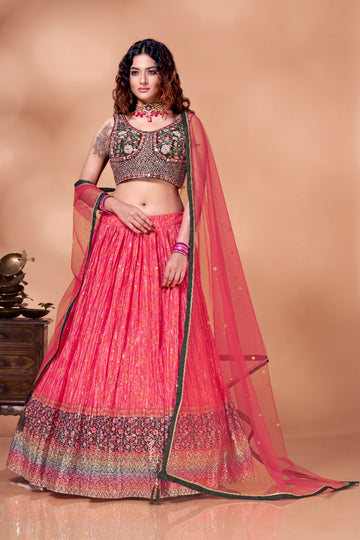 Occasion Wear Georgette Lehenga Choli Anant Tex Exports Private Limited