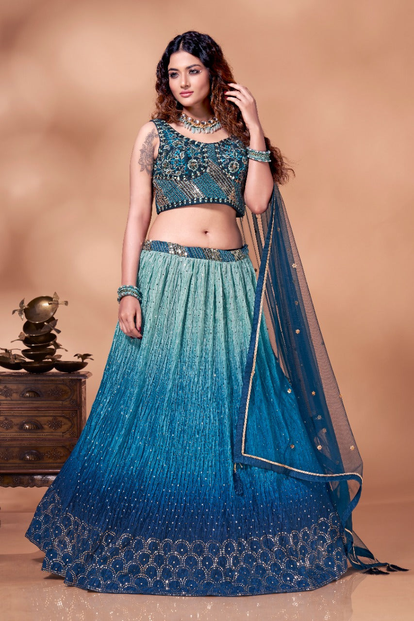 Occasion Wear Georgette Lehenga Choli Anant Tex Exports Private Limited