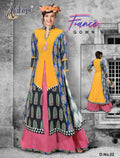 FIANCE DIGITAL PRINT LONG GOWN Anant Tex Exports Private Limited