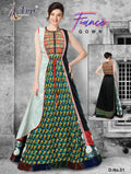 FIANCE DIGITAL PRINT LONG GOWN Anant Tex Exports Private Limited