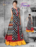 FIANCE DIGITAL PRINT LONG GOWN Anant Tex Exports Private Limited