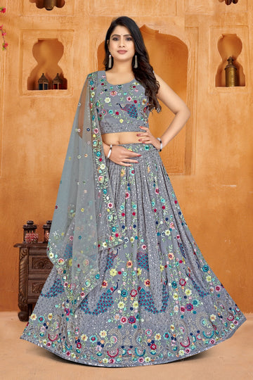 Party Wear Designer Lehenga D.no C-1939 Anant Tex Exports Private Limited