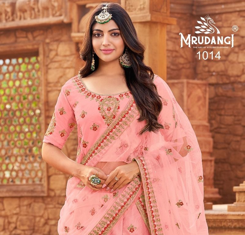 MRUDANGI ZOYA 1014 SERIES DESIGNER LEHENGA Anant Tex Exports Private Limited